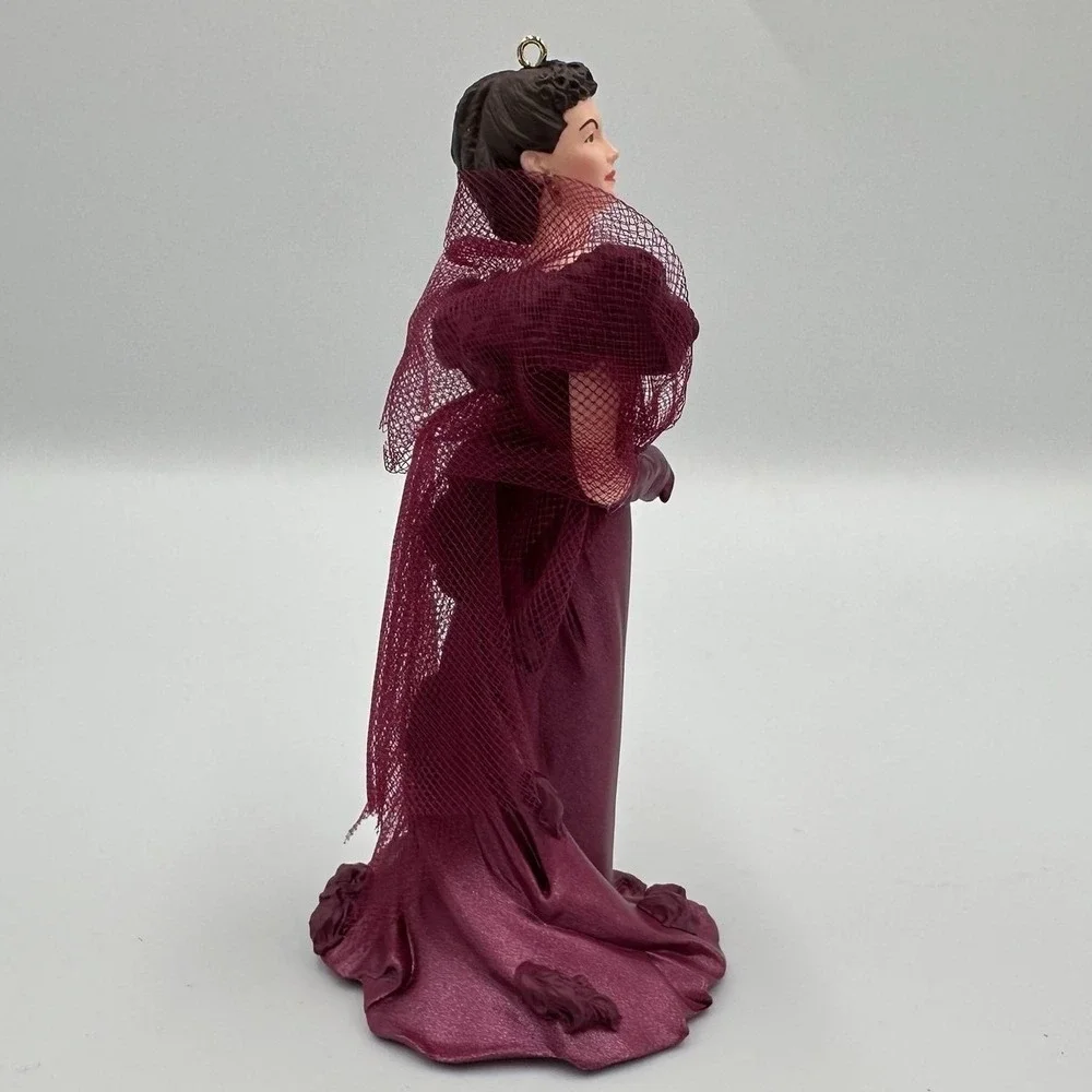 Vintage 1997 Hallmark Scarlett O'Hara Ornament Gone With Wind W Box Series First